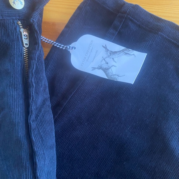 Peter Christian Gentlemen’s Outfitters Corduroy Pants Navy Men’s Sz 40x30 *NWT* - Picture 4 of 5